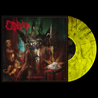 CADAVER Hallucinating Anxiety 2025 reissue LP YELLOW BLACK MARBLE , PRE-ORDER [VINYL 12"]