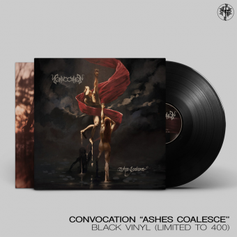 CONVOCATION Ashes Coalesce LP , BLACK [VINYL 12"]