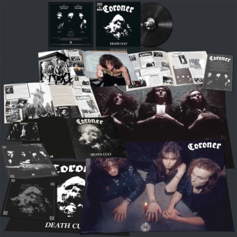 CORONER Death Cult LP BLACK , PRE-ORDER [VINYL 12"]