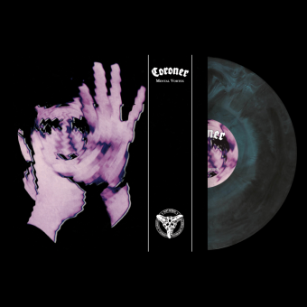 CORONER Mental Vortex LP MARBLE , PRE-ORDER [VINYL 12"]