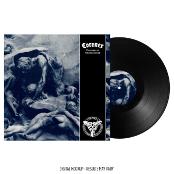 CORONER Punishment for Decadence LP BLACK , PRE-ORDER [VINYL 12"]