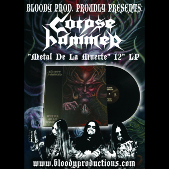CORPSEHAMMER Metal De La Muerte LP [VINYL 12