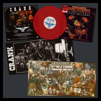 CRANK Mean Filth Riders LP RED [VINYL 12"]