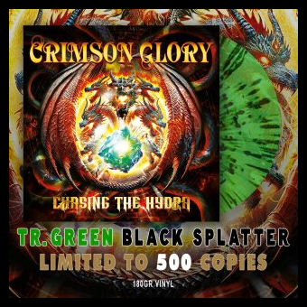 CRIMSON GLORY Chasing The Hydra LP SPLATTER [VINYL 12"]