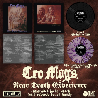 CRO-MAGS Near Death Experience LP SPLATTER [VINYL 12"]