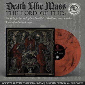 DEATH LIKE MASS The Lord Of Flies LP RED MARBLED , PRE-ORDER [VINYL 12"]