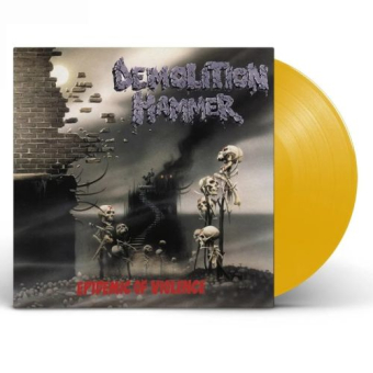 DEMOLITION HAMMER Epidemic Of Violence (Re-issue 2023) (Ltd. transp. sun yellow LP) [VINYL 12"]