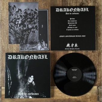 DRAKONHAIL Airs de corbeaux LP BLACK [VINYL 12"]
