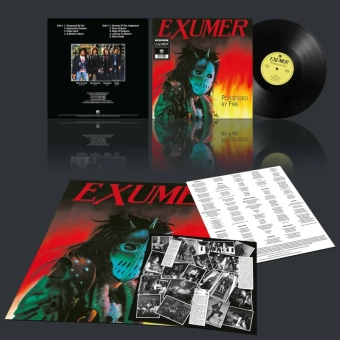EXUMER Possessed By Fire LP BLACK [VINYL 12"]