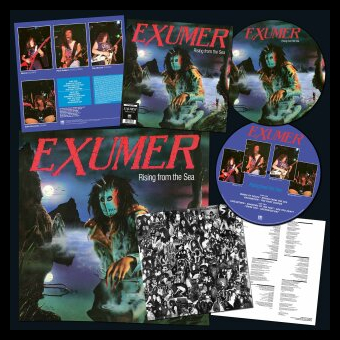 EXUMER Rising From The Sea LP PICTURE [VINYL 12"]