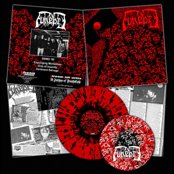FUNEBRE Demo '90 10"LP RED SPLATTER [VINYL 10"]