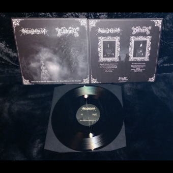 GNIPAHALAN / EVILFEAST Split LP BLACK [VINYL 12"]