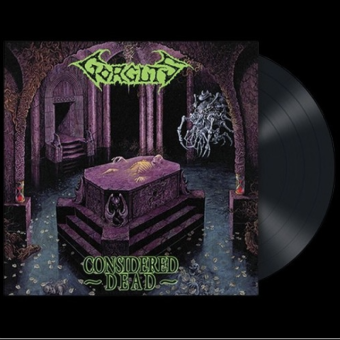 GORGUTS Considered Dead LP BLACK [VINYL 12"]