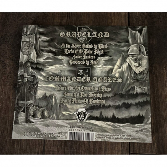 GRAVELAND / COMMANDER AGARES Awakening of the Storms JEWEL CASE [CD]