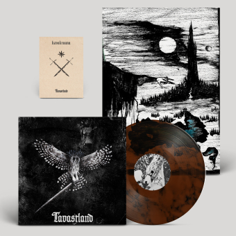 HAVUKRUUNU Tavastland LP AMBER BLACK SMOKE , PRE-ORDER [VINYL 12"]