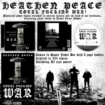 HEATHEN PEACE Total Fucking War , PRE-ORDER [CD]