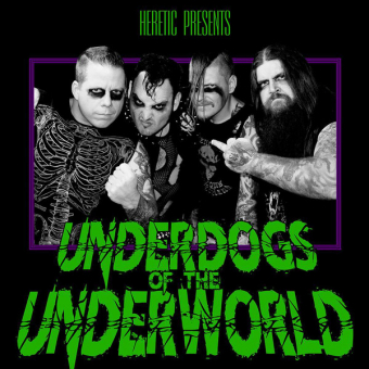 HERETIC Underdogs Of The Underworld (BLACK) [VINYL 12"]