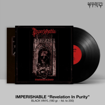 IMPERISHABLE Revelation In Purity LP BLACK , PRE-ORDER [VINYL 12"]