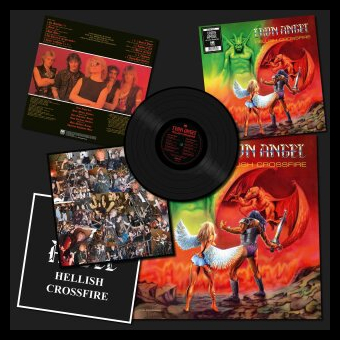 IRON ANGEL Hellish Crossfire LP BLACK [VINYL 12'']