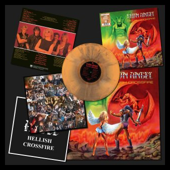 IRON ANGEL Hellish Crossfire LP GALAXY [VINYL 12'']