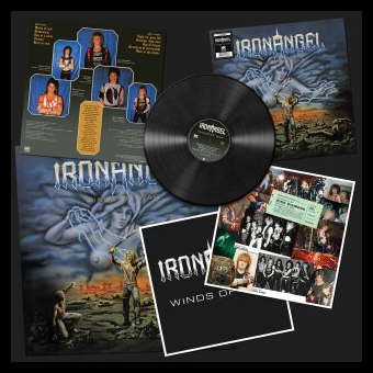 IRON ANGEL Winds Of War LP BLACK [VINYL 12"]