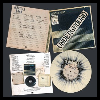 MANILLA ROAD Underground LP SPLATTER [VINYL 12'']