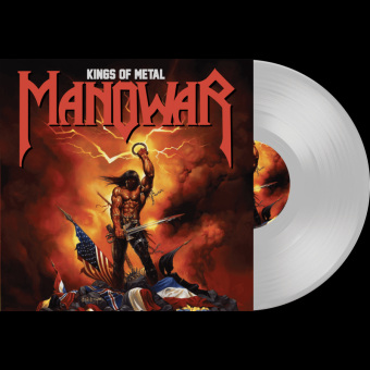 MANOWAR Kings of Metal LP SILVER [VINYL 12"]