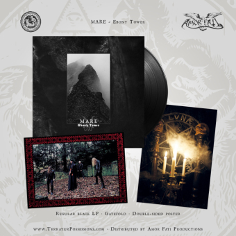 MARE Ebony Tower LP BLACK , PRE-ORDER [VINYL 12"]