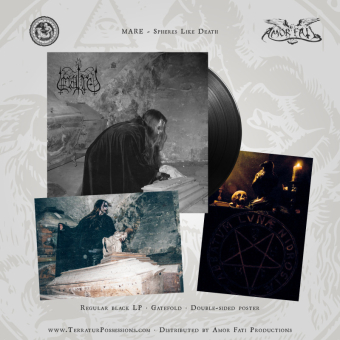 MARE Spheres Like Death & Throne Of The Thirteenth Witch LP BLACK , PRE-ORDER [VINYL 12"]