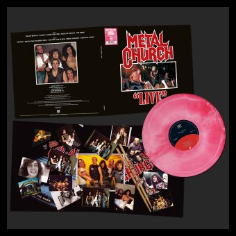 METAL CHURCH Live LP GALAXY [VINYL 12'']