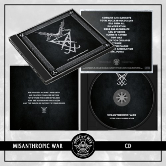 MISANTHROPIC WAR  Utter Human Annihilation [CD]