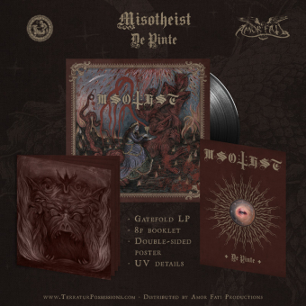 MISOTHEIST De Pinte LP BLACK , PRE-ORDER [VINYL 12"]