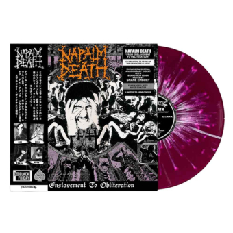 NAPALM DEATH From Enslavement To Obliteration LP SPLATTER [VINYL 12"]