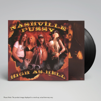 NASHVILLE PUSSY High As Hell LP BLACK , PRE-ORDER [VINYL 12"]