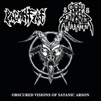 NUNSLAUGHTER / PAGANFIRE Obscured Visions Of Satanic Arson CD [CD]
