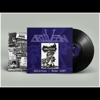 OBLIVEON Oblivion - Demo 1987 + Live bonus LP BLACK [VINYL 12"]