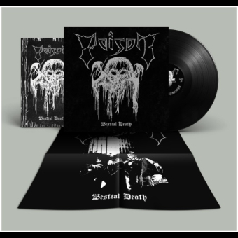 POISON Bestial death LP BLACK , PRE-ORDER [VINYL 12"]