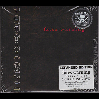 FATES WARNING Inside Out 2CD + DVD DIGIPAK [CD]