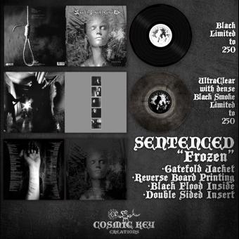 SENTENCED Frozen LP BLACK [VINYL 12"]