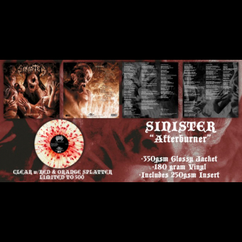 SINISTER Afterburner LP SPLATTER [VINYL 12"]