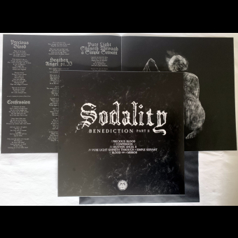SODALITY Benediction part 2 LP BLACK , PRE-ORDER [VINYL 12