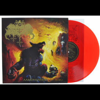 SATANIC WARMASTER Aamongandr LP RED [VINYL 12"]