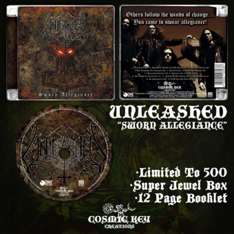 UNLEASHED Sworn Allegiance CD (2021RP, lim 500, super jewel box) [CD]