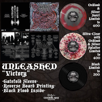 UNLEASHED Victory LP BLACK [VINYL 12"]