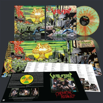 VIOLATOR Chemical Assault LP SPLATTER , PRE-ORDER [VINYL 12"]