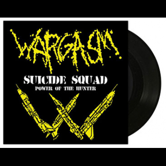 WARGASM Power Of The Hunter / Suicide Squad EP BLACK [VINYL 7'']