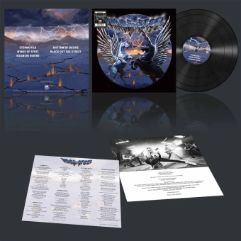 WINGS OF STEEL s/t LP BLACK , PRE-ORDER [VINYL 12"]