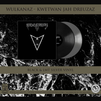 WULKANAZ Kwetwan Jah Dreuzaz BLACK LP [VINYL 12'']